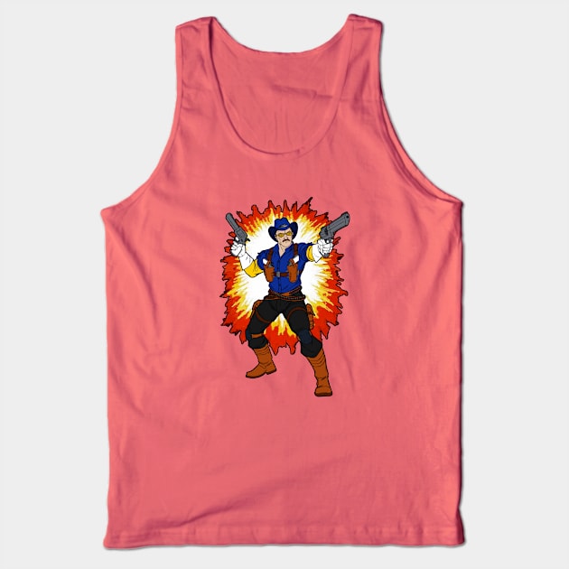 Wild Bill - 2nd Figure Colors Tank Top by BigOrangeShirtShop